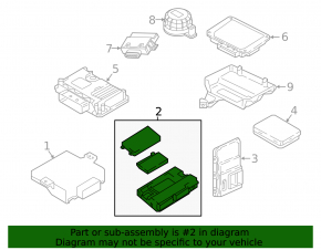 Interface Control Module Audi A4 B9 17-24