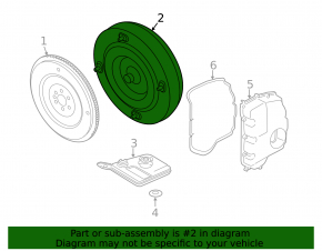 Гидротрансформатор АКПП Ford Escape MK3 17-19 1.5T