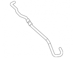 Toyota Camry v70 18-24 hibrid invertor conductă de răcire schimbător de căldură-rezervor