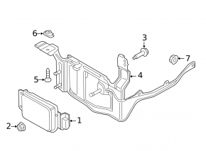 Радар круиз Ford Fusion mk5 17-20