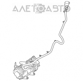 Компрессор кондиционера Ford Fusion mk5 13-20 hybrid, plug-in