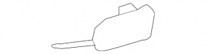 Mufă cârlig remorcare bara spate dreapta BMW X5 E70 11-13 rest, M Sport nou original