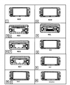 Монитор, дисплей, навигация Jeep Compass 11-16 царапины