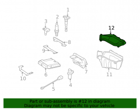 Крышка блока ECU Audi A4 B8 08-16 2.0T