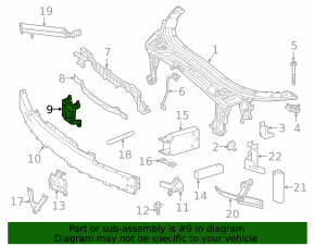 Suport Distronic Mercedes Clasa C W205 300/350e 16-21 plastic