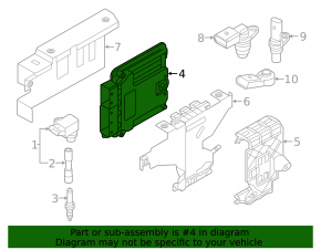 Блок ECU компьютер двигателя Audi A3 8V 16-20 2.0T