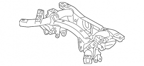 Подрамник задний Toyota Rav4 06-10