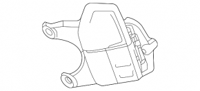 Padelă schimbător de viteze pe coloana de direcție stânga Chevrolet Equinox EV 24-26