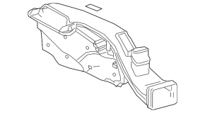 Воздухоприемник Toyota Camry v70 18-24 2.5