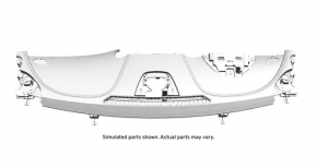 Торпедо передняя панель без AIRBAG Chevrolet Impala 14-20 2 части
