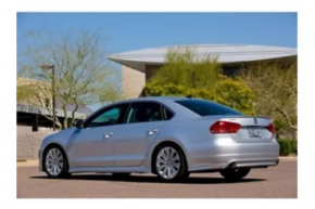 Накладка под порог левая VW Passat b7 12-15 USA