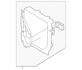 Conductă suplimentară pentru radiator pentru Jaguar F-Pace 21-23 R-Dynamic, 3.0