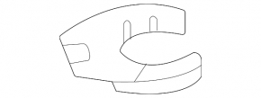 Кронштейн горловины бачка омывателя Mazda CX-50 23-26