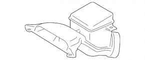 Воздухоприемник Toyota Sienna 17-20 3.5
