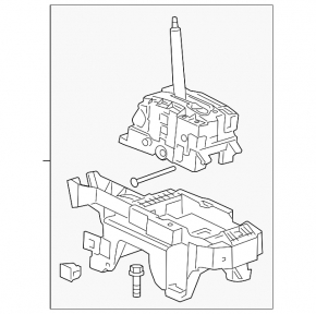 Шифтер КПП Chevrolet Malibu 13-15