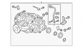 Задний дифференциал редуктор Acura MDX 07-13