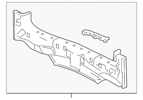 Задняя панель Honda CRV 12-14