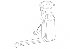 Топливный насос бензонасос Mercedes W164 ML 350 500 X164 GL 450 500