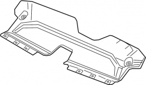 Воздухоприемник Infiniti Q50 14-24 2.0T