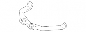 Кронштейн глушителя центральный Lexus GS450h 06-07