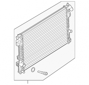 Radiator de răcire apă Ford Explorer 11-19 3.7