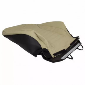Водительское сидение Ford Edge 15-24 без airbag, кожа беж