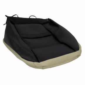 Водительское сидение Ford Edge 15-24 без airbag, кожа беж