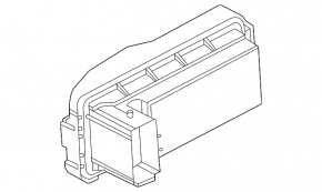 Кронштейн Fuse Box Ford Escape MK4 20- hybrid, plug-In, без блока