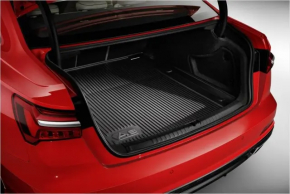 Коврик багажника резина Audi A6 C8 19-24 черная