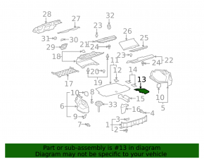 Крышка бокса багажника левая Lexus LS460 LS600h 07-08
