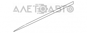 Молдинг двери передней левой нижний Honda Civic 4d 06-09