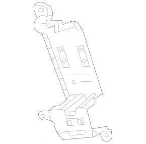 Montarea MODULULUI DE CONTROL CAROSERIE BCM în portbagajul unui Mercedes X167 GLS 450 580 20-23