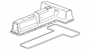 Корпус ВВБ Chevrolet Volt 16- 18