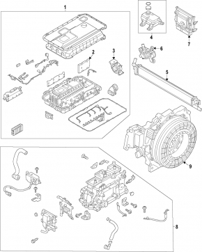 MODUL DE CONTROL DINAMIC AL VEHICLELOR Hyundai Santa Fe 24-26 HEV, tracțiune față