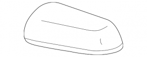 Крышка правого зеркала Mitsubishi Lancer 11-14