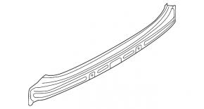Panoul spate Audi A3 8V 15-18 4d, 5d, parte exterioara nou original