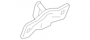 Скоба замка крышки багажника Audi A6 C7 12-18