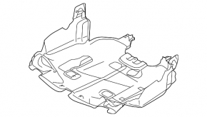 Защита двигателя Subaru Impreza WRX GH 08-14 2.5T