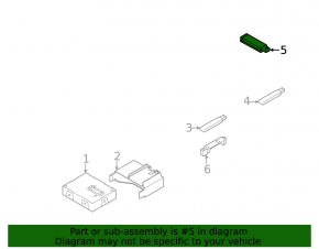 Keyless Entry Antenna VW Beetle 12-19