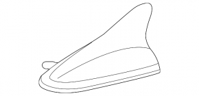 Антенна Hyundai Sonata 15-17 плавник, 2 провода
