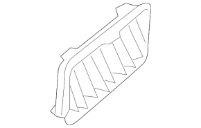 Grila de ventilatie stanga pentru Hyundai Santa FE Sport 13-18, noua, originala