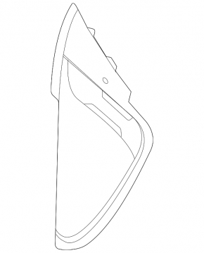 Ornamente laterale stânga față Mercedes W167 GLE 350 450 20-24 bej
