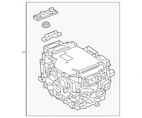 Invertor Toyota Rav4 16-18 hibrid