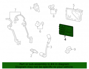 Блок ECU компьютер двигателя Chevrolet Camaro 16- 6.2