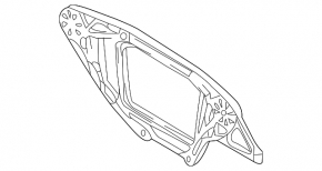 Кронштейн редуктора Audi A4 B8 08-16