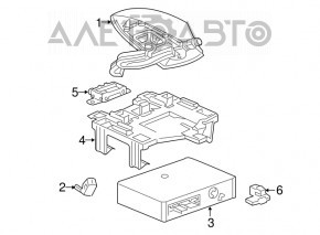 BLUETOOTH COMMUNICATION MODULE COMPUTER Chevrolet Volt 11-13