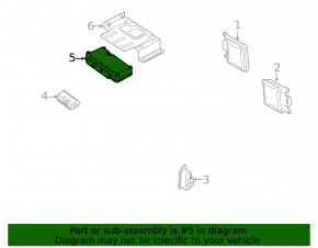 Audi Control Unit Image Processing Audi A6 C7 12-18