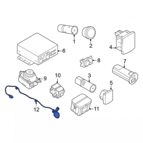 Type-C Switch Connector Ford Escape MK4 20-26