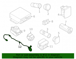 Type-C Switch Connector Ford Escape MK4 20-26