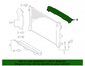 Grila radiatorului superior Lexus UX200 UX250h 19-